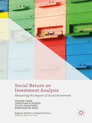 cover image of Social Return on Investment Analysis